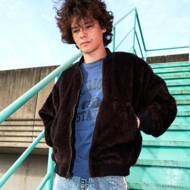 【大人向けサイズあり】【リバーシブル】MA-1