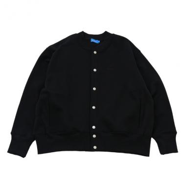 【大人向けサイズあり】【毛玉になりにくいしっかり暖か素材】裏起毛・スナップボタンジャケット