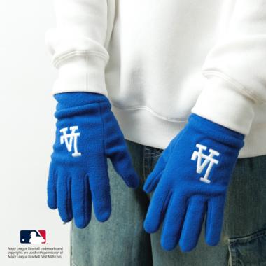 【大人向けサイズあり】【MLB】チームロゴフリースグローブ