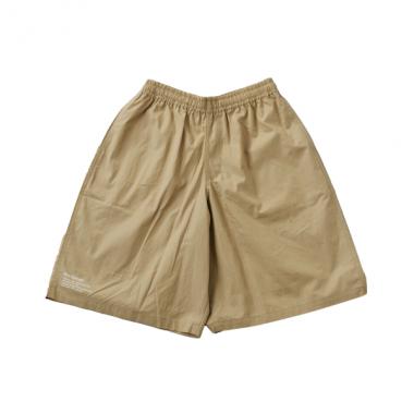 【大人向けサイズあり】【セットアップ対応】タイプライター・ワイドハーフパンツ