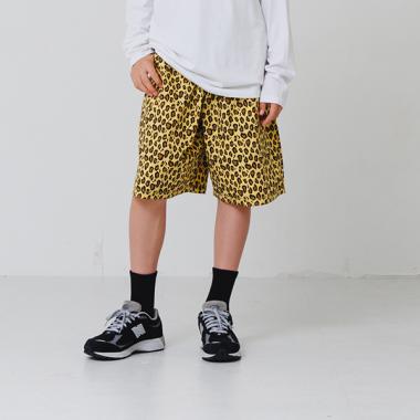 【大人向けサイズあり】【セットアップ対応】タイプライター・ワイドハーフパンツ