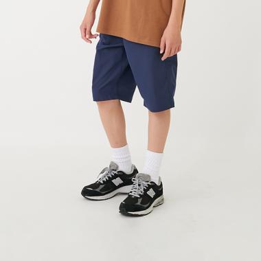 【大人向けサイズあり】【Easycare】ポリストレッチ・イージーハーフパンツ