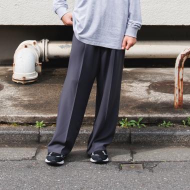 【大人向けサイズあり】トロトロ・タックロングパンツ