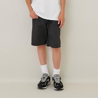 【大人向けサイズあり】【撥水】ナイロンワッシャーベイカーハーフパンツ