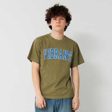 【大人向けサイズあり】【プチプラ】フロントアーチロゴ半袖Tシャツ