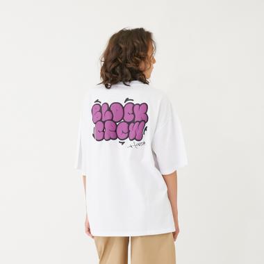 【大人向けサイズあり】【接触冷感】ハイクールコットン・発泡プリント半袖Tシャツ