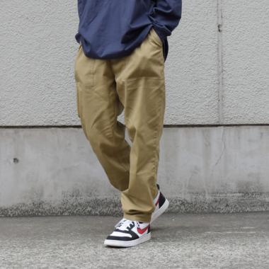 コットンツイル・ベイカーパンツ