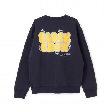 グラフィティ バックプリントロゴ 裏毛トレーナー