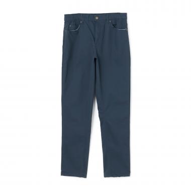 綿ポリストレッチツイル・スリムパンツ