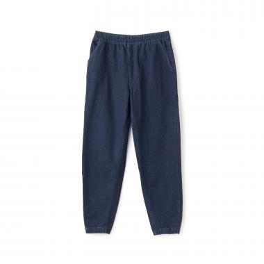 裏起毛ストレッチデニム・ジョガーパンツ