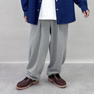 【GLSW.】【毛玉になりにくい】バルーン裏毛パンツ