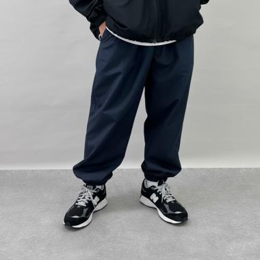 ナイロン起毛裏地つきジョガーパンツ