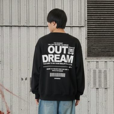 【プチプラ】【乾きやすい】アソートバックプリントトレーナー