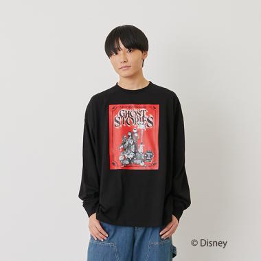 【DISNEY】ナイトメアー・ビフォア・クリスマス/アソートプリント長袖Tシャツ
