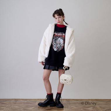 【GLSW.】【DISNEY VILLAINS】裏起毛アソートプリントトレーナー