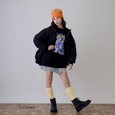 【GLSW.】【DISNEY VILLAINS】裏起毛アソートプリントトレーナー