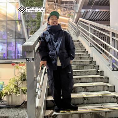 【GLSW.】【WINDSTOPPER BY GORE-TEX LABS】ダウンジャケット