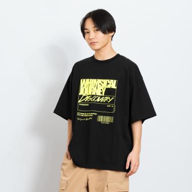 リフレクタープリントTシャツ