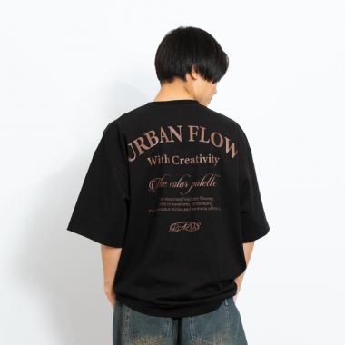 【プチプラ】バックロゴプリントTシャツ