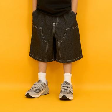 【SKIT0LY】ダブルニーペインターバギーショーツ