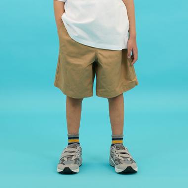 【SKIT0LY】コットンツイルハーフパンツ