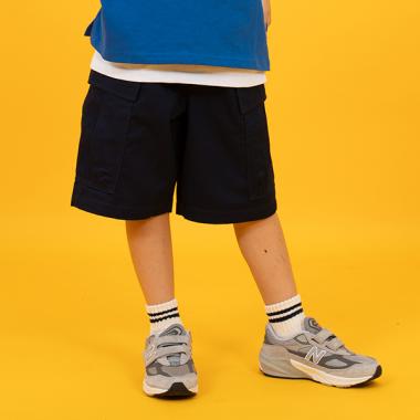 【SKIT0LY】コットンツイルカーゴハーフパンツ