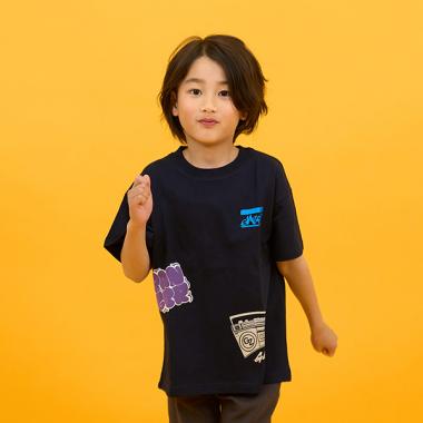 【SKIT0LY】【ヘビーウェイト天竺】ランダムプリントTシャツ