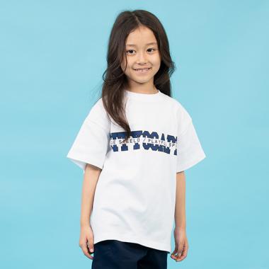 【SKIT0LY】【接触冷感】ハイクールコットン・オリジナルフロントプリント半袖Tシャツ