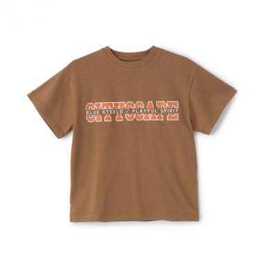 【SKIT0LY】【接触冷感】ハイクールコットン・オリジナルフロントプリント半袖Tシャツ