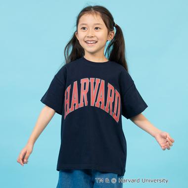 【SKIT0LY】【接触冷感】ハイクールコットン・ハーバード大学半袖Tシャツ