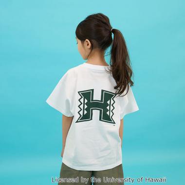 【SKIT0LY】【接触冷感】ハイクールコットン・ハワイ大学半袖Tシャツ