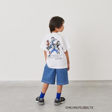 【SKIT0LY】【BEYBLADE X】プリント半袖Tシャツ