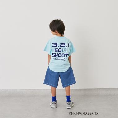 【SKIT0LY】【BEYBLADE X】プリント半袖Tシャツ