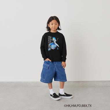 【SKIT0LY】【BEYBLADE X】プリント長袖Tシャツ