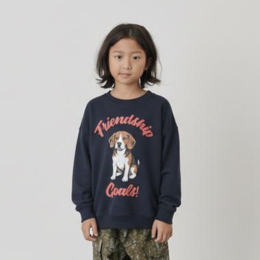 【SKIT0LY】【毛玉になりにくい】アニマルプリントトレーナー