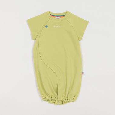 ワンポイントロゴ半袖2wayオール