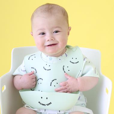 PS HAPPYシリコンお食事スタイ