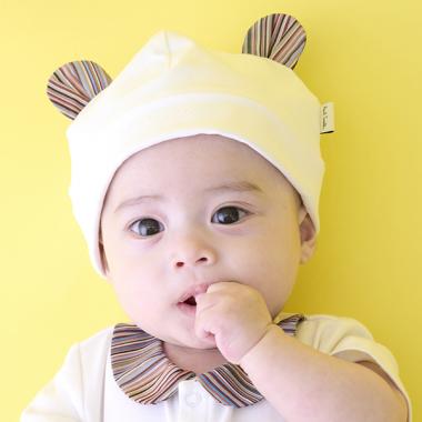 シグネチャーストライプ耳つきワッチ