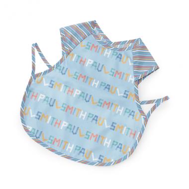 ロゴ総柄お食事スタイ