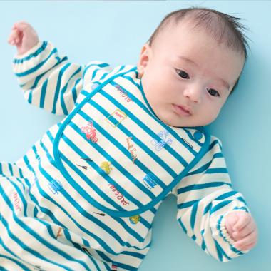 アラカルト柄ボーダースタイ