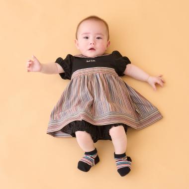 シグネチャーストライプチュニックブルマセット