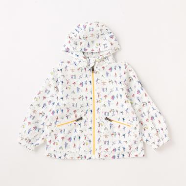 ベビー ダンサーズプリントパーカブルゾン