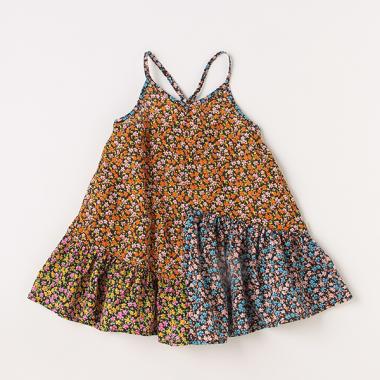 ベビー フラワープリント ワンピース