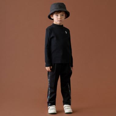 サイド切替タックロングパンツ