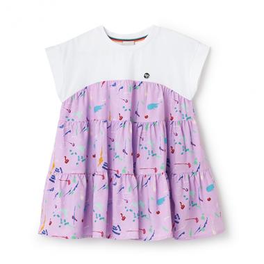 半袖ティアードチュニック