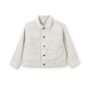 ロゴエンボスデニムジャケット