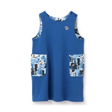 裏毛パッチポケットジャンスカ