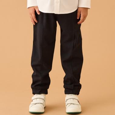 センターシーム先染めロングパンツ