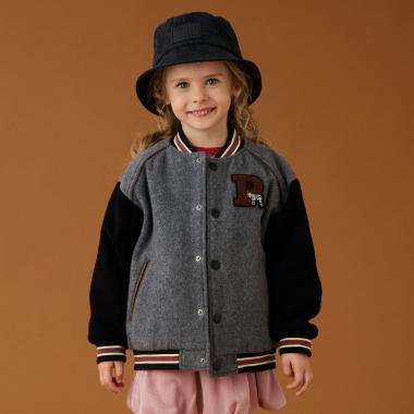 バイカラーワッペンスタジャン