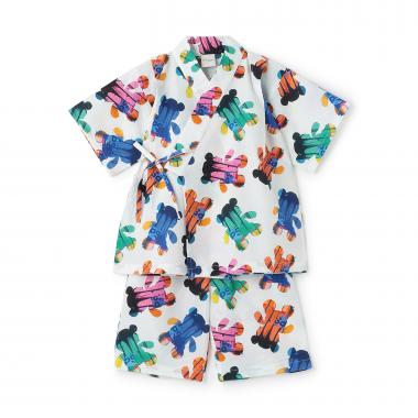 総柄プリント甚平